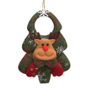 Varejo 4 pçs/lote Comprimento 11 cm Novos Presentes de Natal Árvore de Natal Enfeites Pendurados Papai Noel Pingentes Decorações para Casa