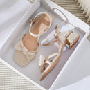 Sandálias femininas moda design de arco carreira e festa roupas femininas sapatos casuais salto alto