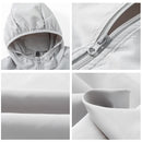 Jaqueta de chuva para acampamento à prova d'água masculina feminina roupas reflexivas unsiex tamanho grande ao ar livre blusão de pele caminhadas casacos de secagem rápida