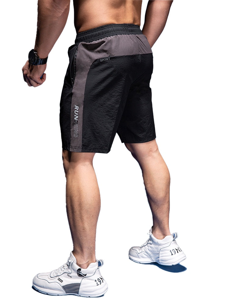 Shorts esportivo masculino masculino respirável secagem rápida treinamento shorts fitness para homem academia frete grátis corrida