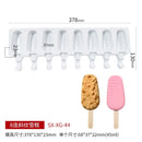 Forma de Silicone para Sorvete de Verão DIY Ice Pop Maker Congelador Suco de Fruta Forma de Picolé Bandeja de Gelo Forma de Assar Bolo