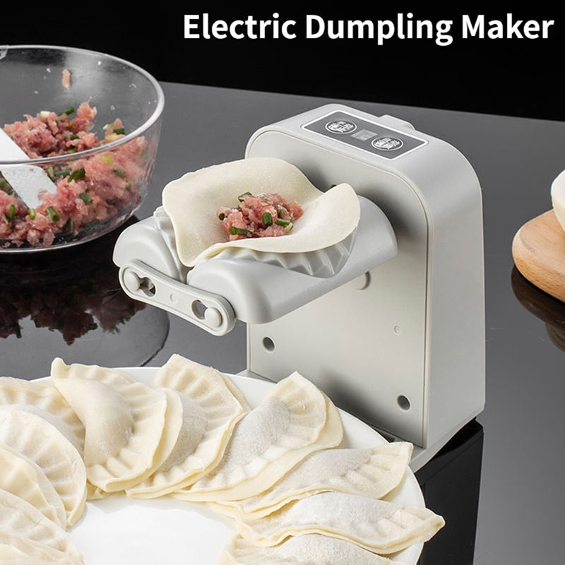 Máquina elétrica automática para fazer bolinhos de massa, prensar molde de bolinho de massa manual, empanadas, ravioli, acessórios de cozinha