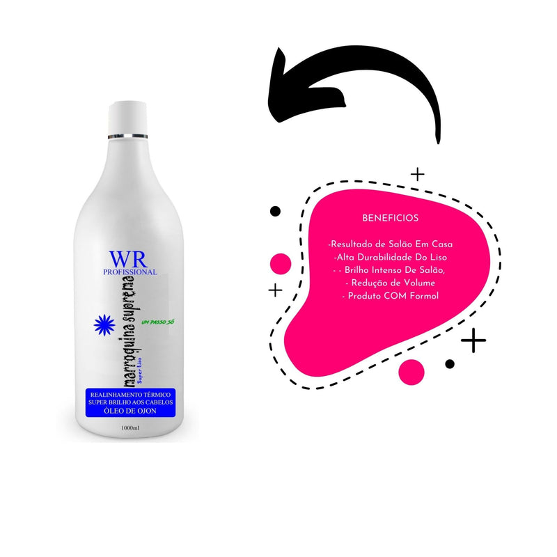 WR SEALING PROFESSIONAL 1L + 12 HAIR PRESIL + 3 ITENS