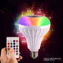 Lâmpada de controle remoto de música Bluetooth Lâmpada de música Led RGB colorida Lâmpada de controle remoto de música