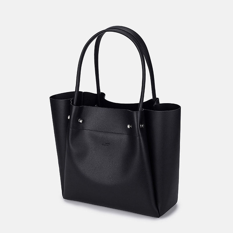 Bolsas Tote Estilo Universitário Bolsa Feminina Portátil de Grande Capacidade de Um Ombro Bolsa de Compras para Transporte Colega Senhora