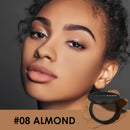 Pó facial iluminador para acabamento da pele Produtos FOCALLURE 9 Colour Pressed Powder Mineral Oil Control Textura fosca de longa duração