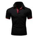 Polo Shirt Men Summer Stritching Men Shorts Sleeve Polo Business Clothes Luxury Men Tee Shirt Brand Polos