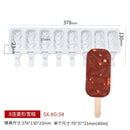 Forma de Silicone para Sorvete de Verão DIY Ice Pop Maker Congelador Suco de Fruta Forma de Picolé Bandeja de Gelo Forma de Assar Bolo