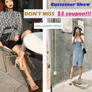 Charmoso Sapatos Femininos Sandálias de Salto Alto Sapatos Stiletto Sandálias de Verão Fivela de Tornozelo Sapatos de Festa de Casamento 10cm 8cm