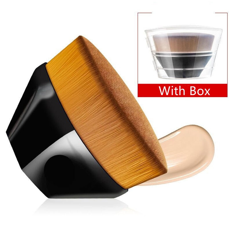 New Magic Makeup Brush Beauty Powder Face Blush Brushes Portable Professional Foundation Brush Large Cosmetics Soft Base Make up