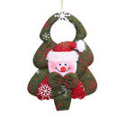 Varejo 4 pçs/lote Comprimento 11 cm Novos Presentes de Natal Árvore de Natal Enfeites Pendurados Papai Noel Pingentes Decorações para Casa