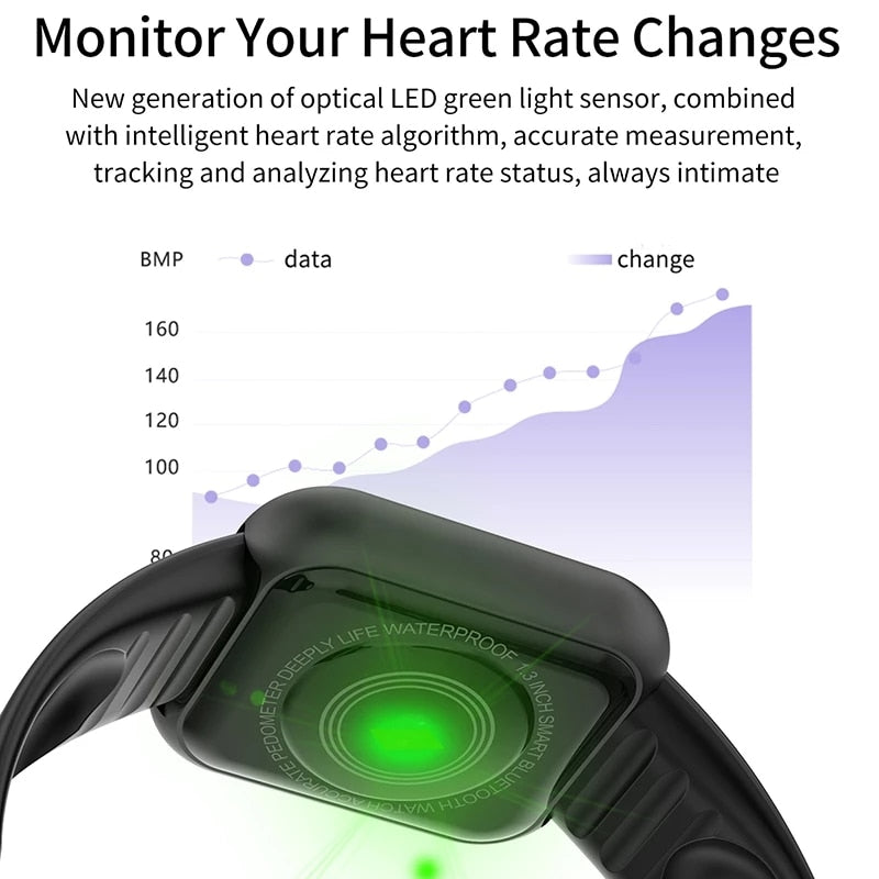 Relógio digital de pulso inteligente do esporte relógios femininos digital led relógio de pulso eletrônico bluetooth fitness relógio de pulso dos homens crianças horas hodinky