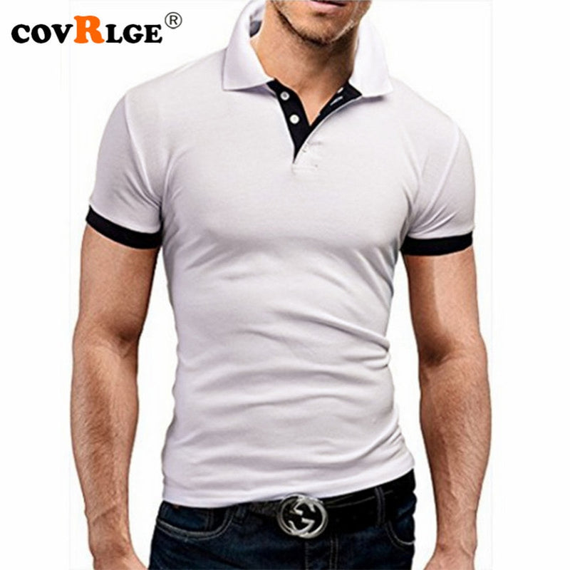 Polo Shirt Men Summer Stritching Men Shorts Sleeve Polo Business Clothes Luxury Men Tee Shirt Brand Polos