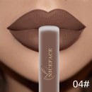 NICEFACE Nude Batom Líquido à prova d'água Velvet Matte Lip Gloss Long Lasting Antiaderente Cup Lip Tint Maquiagem Pigmento Cosméticos