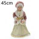 Decoração de Natal Grande Boneca de Papai Noel Vovô e Vovó Ano Novo Decoração de Sala de Casa Enfeites de Árvore de Natal